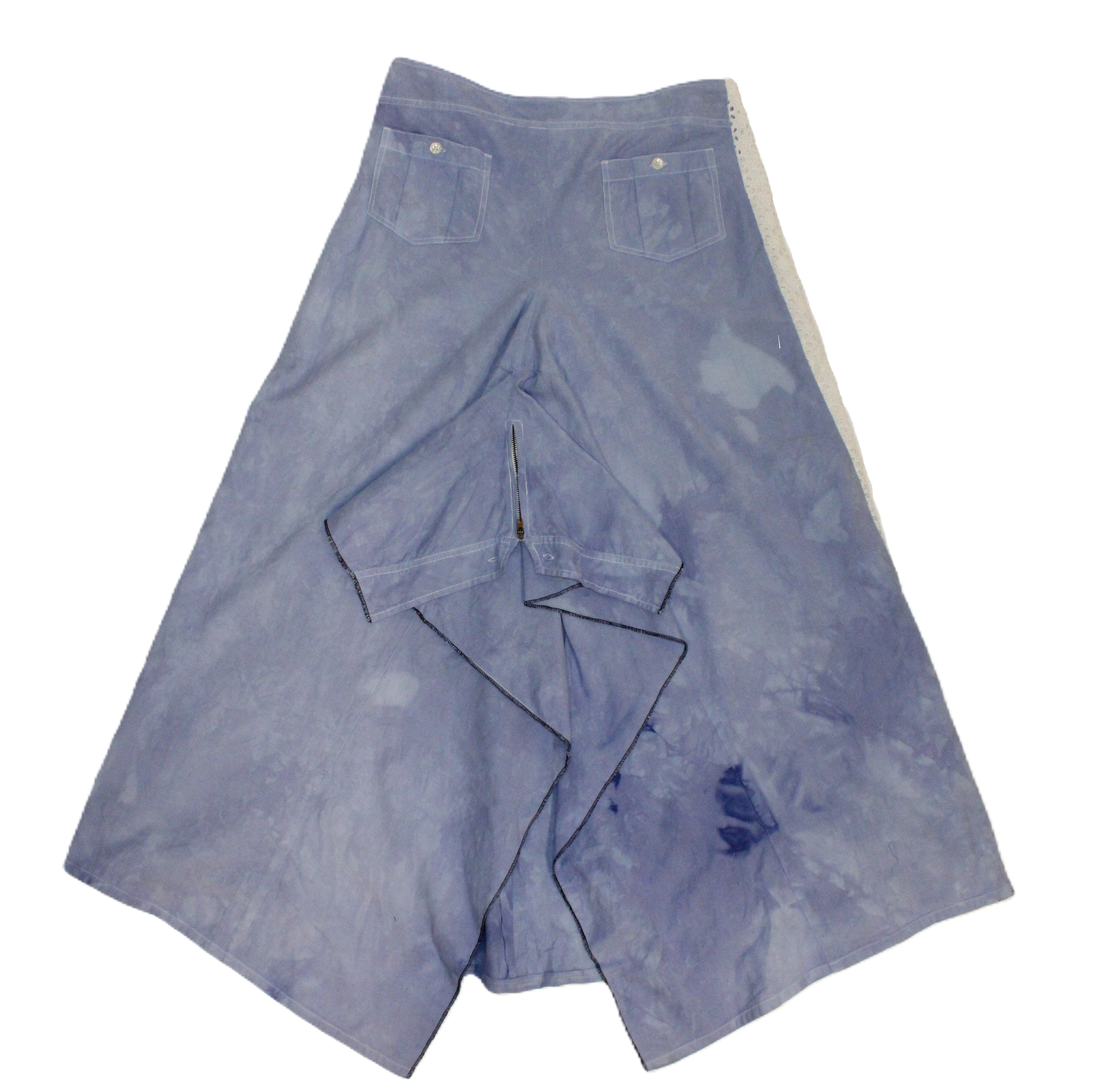 Tie-dye lace